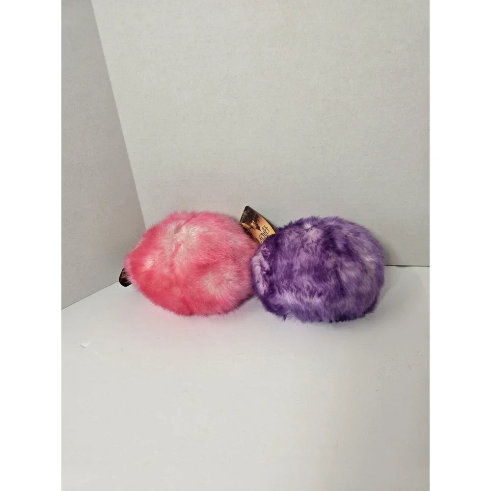 Harry Potter Pygmy Puff Plush Lot Of 2 Set Purple Pink Wizarding World
